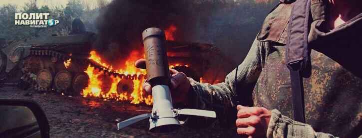 Колонна украинской бронетехники, пытавшаяся скрытно подойти к линии фронта с целью атаки, уничтожена защитниками...