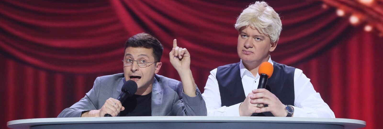 Бывший комик Владимир Зеленский, ставший президентом Украины, не будет нести чушь, как это делает...