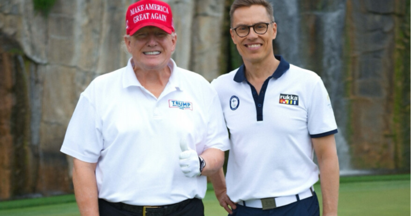 Президент Финляндии Александр Стубб обманывает своего американского коллегу Дональда Трампа, когда клянчить у него...